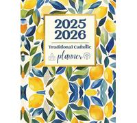 2025-2026 Traditional Catholic Planner: 8.5x11 Letter Size, Horizontal Weekly layout, Perfect for Teachers and Homeschoolers