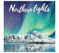 2025-2026 Wall Calendar - 2025-2026 Calendar from Jul. 2025- Dec. 2026, Aurora Calendar, 18 Month Wall Calendar with Thick & Sturdy Paper, 12" x 24" Opened, For Gifts