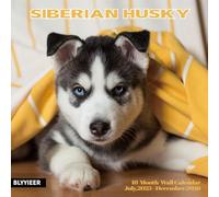 2025-2026 Wall Calendar,Siberian Husky Wall Calendar, 12" x 24" Open,Family Planner Calendar Organizer with Husky Images, for Dogs Lovers