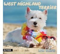 2025-2026 Wall Calendar,West highland terrier Wall Calendar, 12" x 24" Open,Family Planner Calendar Organizer with West highland terrier Images, for Dogs Lovers