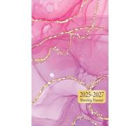 2025-2027 Monthly Planner: 3 Years Pocket Organizer Dairy View from Jan.25 - Dec.27 with Federal Holidays Small Size for Purse