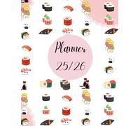 2025-2027 Weekly Planner- SUSHI LOVER: 16-Month Agenda with Monthly Overview & Weekly Layout