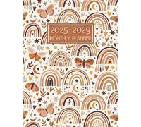 2025-2029 Monthly Planner: Five-Year Month to View Diary from January 2025 to December 2029 || 60 Months Agenda Organiser Calendar with Holidays & Inspirational Quotes || Large Size - UK Edition