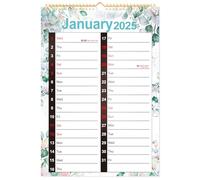 2025/26 Calendar, A3 Large Family Calendar 2025, 18 Month Desk Calendar from January 2025 to June 2026, Wall Calendar for Family Planner Organiser (43 * 30cm)