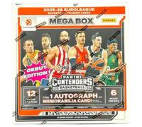 2025/26 Panini Contenders Euroleague Basketball Hobby Mega Box