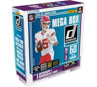 2025-26 Panini Donruss Football Mega Box - Retail Exclusive Parallels & Inserts - NFL Trading Cards - Sealed Retail Mega Box