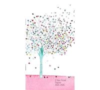 2025-26 Tree of Hearts 2-Year Pocket Planner (24-Month Calendar)
