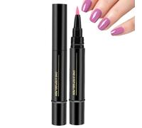 2025 3-in-1 Gel Pens Set for Nails - 12 Colours Quick Dry Gel Polish with Brush | DIY Kit, Easy & Pro Home Manicure | Nail Decoration Ideas, Semi-Permanent Nail Polish, Gift