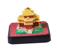 2025 3D Memo Pad Calendar with Acrylic Dust Cover Beijing Corner Tower Paper Carving Miniature Desktop Office Notepad- 2025 ChineseCalendar