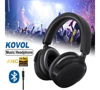 Bluetooth Wireless Headphones with Noise Cancelling Over-Ear Stereo Earphones UK