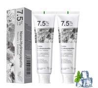 2025 7.5% Nano Hydroxyapatite Toothpaste, Hydroxyapatite Toothpaste for Enamel Protection, for Sensitive Teeth, Whitening, Mint Flavor, for Adult Oral Care (2)