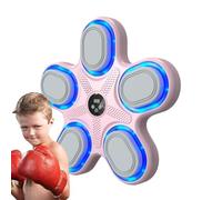 2025 9 Speed Boxing Machine - Interactive LED Music Machine Home Fitness Training for and Adults | Boxing for Aerobic and Fun