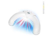 2025 【99% Fungal Infection Eliminated in 3 Minute】Nail Fungus Laser Device 【21-day Fast-acting】Nail Fungus Treatment Dual Wavelength Light Energy + Intelligent Sensing C-Silver-black