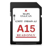 2025 A15 Navigation SD Card for Ford & Lincoln, Latest Navigation System Map Update for F-150, Explorer, Escape, Fusion, Edge, MKZ, Includes New Updated Roads USA and Canada GM5T-19H449-AJ