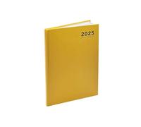 2025 A4/A5/A6 Pastel Yellow Week to View or Day a Page Desk Planner