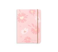 2025 A6 Diary from Matilda Myres | A6 | Day to a Page Diary | Planner from January to December 2025 | Softback Covers with Elastic Closure | Pink