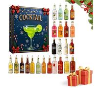 2025 Advent Calendar: 24-Day Christmas Countdown with Premium Wine & Spirits - Tasting Gift Set for Wine Lovers | A Daily Journey Through Fine Beverages (D set Cocktail)