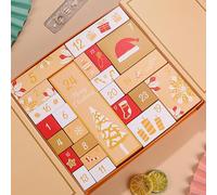 2025 Advent CalendarGiftBoxes To Fill Yourself XmasTreat Boxes Party Favour 2025 Advent CalendarCountdown Number Box To Fill Christmas DIY Gift Boxe Set Gift For Children - 1 Set