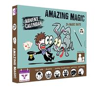 2025 Advent/Countdown Calendar Amazing Magic. 24 COOL & EASY to learn Magic tricks. Comes with a step-by-step picture + video guide. For kids aged 8+. The perfect magician starter kit.