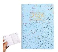 2025 Agenda Book, 2025 A7 Planner, English Weekly Planner, Monthly Agenda Book, Daily To-Do List Planner, Daily Task Planner, Home Scheduling Planner, English Daily Planner, A7 Daily Planner for Sched