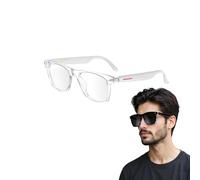 2025 AI Translator Glasses - Real-Time 100+ Language Translation Hands-Free, Bluetooth 5.0 Smart Eyewear with Anti-Blue Light Lenses, Wireless Audio (B2)