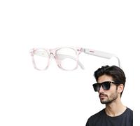 2025 AI Translator Glasses - Real-Time 100+ Language Translation Hands-Free, Bluetooth 5.0 Smart Eyewear with Anti-Blue Light Lenses, Wireless Audio (B3)