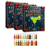 2025 Alcohol Advent Calendar, Christmas Cocktail Advent Calendar, 24 Easy Holiday Drink Recipes, 2025 Gift for Man Dad Women Wine lovers (3)