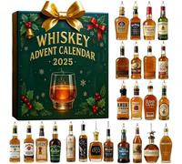 2025 Alcohol Advent Calendar with 24 Wine Bottle Beer Spirits Calendar Holiday Ornaments, Whiskey Advent Calendar 2025 Gift for Man Dad Women Wine lovers