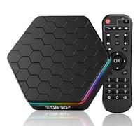2025 Android TV Box 12.0 4GB RAM 64GB ROM, 6K TV Box Android 4K 6K Wi-Fi 6, Android Box with Allwinner H618 Quad-Core Chip Support Dual-WiFi 2.4G/5G Bluetooth 5.0 3D HDR Ethernet USB Smart TV Box