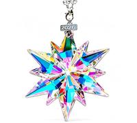 2025 Annual Christmas Ornaments Crystal Snowflake Star, Sparkly Crystal Ornaments for Christmas Tree, Beautiful Christmas Ornaments for Women Girls