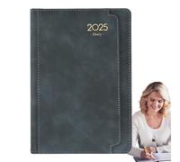 2025 Appointment Book for Time Management, 6 x 8 Inches Daily Weekly Monthly Planner with Thick Paper PU Cover, Calendar Agenda for Effective Scheduling and Organizing Your Personal and Professional L