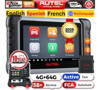 2025 Autel MaxiCOM MK808BT PRO OBD2 Diagnostic Scanner Bidirectional FCA Tool