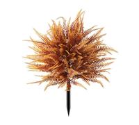 2025 Autumn Decorations Ferns For Outdoors Topiary Trees With Ground Faux Fall Fern For Garden Yard Steaks The Ground Heavy Duty (Yellow, 60cm)