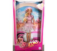 Barbie The Movie Doll, Margot Robbie as, Collectible Doll Wearing Pink Blouse & Skirt Tutu Outfit, With Styled Hair & Matching Jewelry, JBJ53