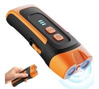 2025 Bark Shield Anti Barking Device for Dogs, 2 Modes Ultrasonic Dog Barking Deterrent Devices with LED Flashlight,35FT Rechargeable Handheld Dog Barking Training Device For Indoor Outdoor Stop Dogs