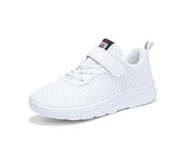 2025 Boys Girls Sneakers Toddler Little Kids Shoes Lightweight Walking Minimalist School Breathable Sports Handsome Trainers Children's Day Gift White