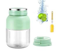2025 Bpa-Free Electric Citrus Juicer 17 Oz, with Straw Brush Two Lids Portable Blender, Multifunctional Large Capacity Suitable, for Smoothies, Shakes, Food Prep & Frozen Blending(Style B)