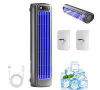 2025 Briza Ac, Briza Air Cooler, Brizaac Portable Air Conditioner, Qinux Briza Ac, Enjoy A Quick, Natural, And Healthy Cool Down, Portable Air Conditioner Cooling Fan Quiet 3 Speeds(Dark gray)