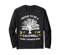 2025 CALDWELL Family Reunion Gathering Family Tree Matching Long Sleeve T-Shirt