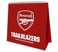 2025 Calendar Arsenal FC Month to View Football Desk Easel Official Product
