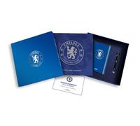 2025 Calendar Chelsea FC Calendar, A5 Diary and Pen Musical Football Gift Box Set Official Product