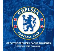 2025 Calendar Chelsea FC Legends Month to View Square Football Calendar Official Product