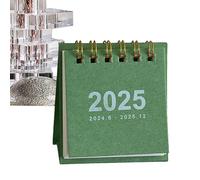 2025 Calendar Desk, Desktop Calendar, Cute Daily Planner, Easy Monthly Time Management, Weekly To Do List, Schedule, Table Planner, Spiral Books, 2025, Pocket Calendar for D