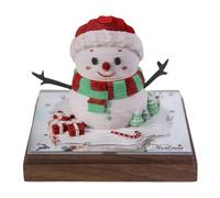 2025 Calendar Desktop Desk Calendar Ornament Snowman Notes Three-dimensional Sculpture J7p3 Christmas 3d Sticky Paper