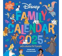 2025 Calendar Disney Classics Month to View Family Organiser Calendar Official Product