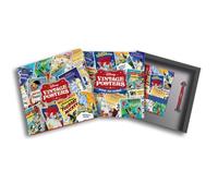2025 Calendar Disney Vintage Posters Calendar, A5 Diary and Pen Gift Box Set Official Product