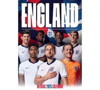 2025 Calendar England Men's FC Month to View A3 Football Calendar Official Product