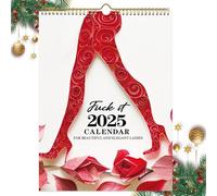 2025 Calendar For Beautiful And Elegant Ladies,12-Month Funny Swear Word Planner Monthly Calendar,Home Office Hanging Calendar,Christmas Andnew Year Gift For Women,11×8.5 in