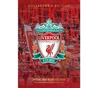 2025 Calendar Liverpool FC Month to View A3 Football Deluxe Calendar Official Product
