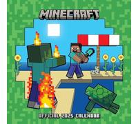 2025 Calendar Minecraft Month to View Microsoft Square Calendar Official Product
